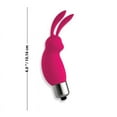 thumbnail image 3 of The 9's Silibun's Bunny Bullet Vibrator, Pink, 3 of 3