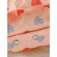 thumbnail image 6 of Bagilaanoe Newborn Summer Outfits Baby Girl Rompers Dress Heart Print Sleeveless Bodysuits 3M 6M 9M 12M 18M Infant Patchwork A-line Dresses, 6 of 8