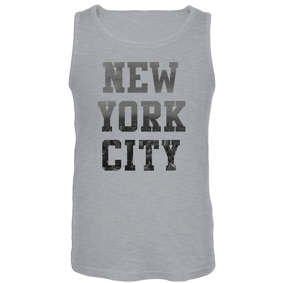 New York City Grey Tank Top - Large