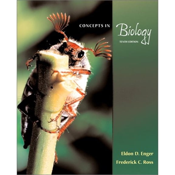 Pre-Owned Concepts in Biology (Paperback) by Eldon D Enger, Frederick C Ross