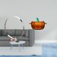 thumbnail image 2 of Organizador De Botellas De Vino De Hierro Y Vidrio, Con Forma De Calabaza, Para Exhibir Bebidas Para Adultos, Dulces, Galletas, Cuenco Naranja., 2 of 8