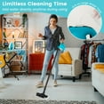 thumbnail image 4 of Canddidliike 1400W Handheld Steam Cleaner with 14-Piece Accessory Kit and Child Lock-Blue, Perfect for Stain Removal, Curtains, Car Seats, Floor, Window Cleaning, 4 of 10