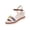 White, variant on Boho Colorful Platform Shoes, Ankle Buckle Strap Heels, Women's Embroidered Wedge Sandals Ethnic Boho Colorful Platform Shoes Ankle Buckle Strap Summer Open Toe Espadrille Heels, Black 6.5