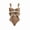 Brown Suit, variant on Women's One Piece Swimsuit with Conservative Covering Skirt Bathing Suit Set for Summer Beach Wear