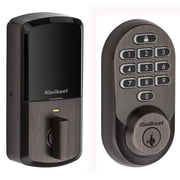 Kwikset - Halo Smart Lock Wi-Fi Replacement Deadbolt with App/Keypad/Key Access - Venetian Bronze
