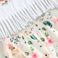 thumbnail image 4 of Chaqueta Linda chica con estampado de Pascua, pantalones superiores de manga corta, traje de punto de dos piezas Ygjytge para Niña Blanco T L, 4 of 8