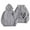 Grey, variant on Mercatoo 2 to 14 Years Teen Girls Heart and Letter Graphic Hoodie Cozy Fashionable Long Sleeve Pom Puff Pullover Sweatshirt