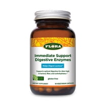 Udo's Choice Flora Health Enzyme Blend, Digestive Enzymes, Vegan, 90 Vegetarian Capsules