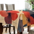 thumbnail image 4 of Yayeee Tablecloths for Rectangular Tables 54 x 54 inch Party Table Cover, Flowers Pattern, 4 of 6