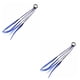 thumbnail image 1 of Qarigey Pelucas de colores para Coleta, adorno para el pelo, diademas de goma, cinta elástica giratoria, accesorios para el cabello azul 2piezas Qarigey CBP053269, 1 of 5