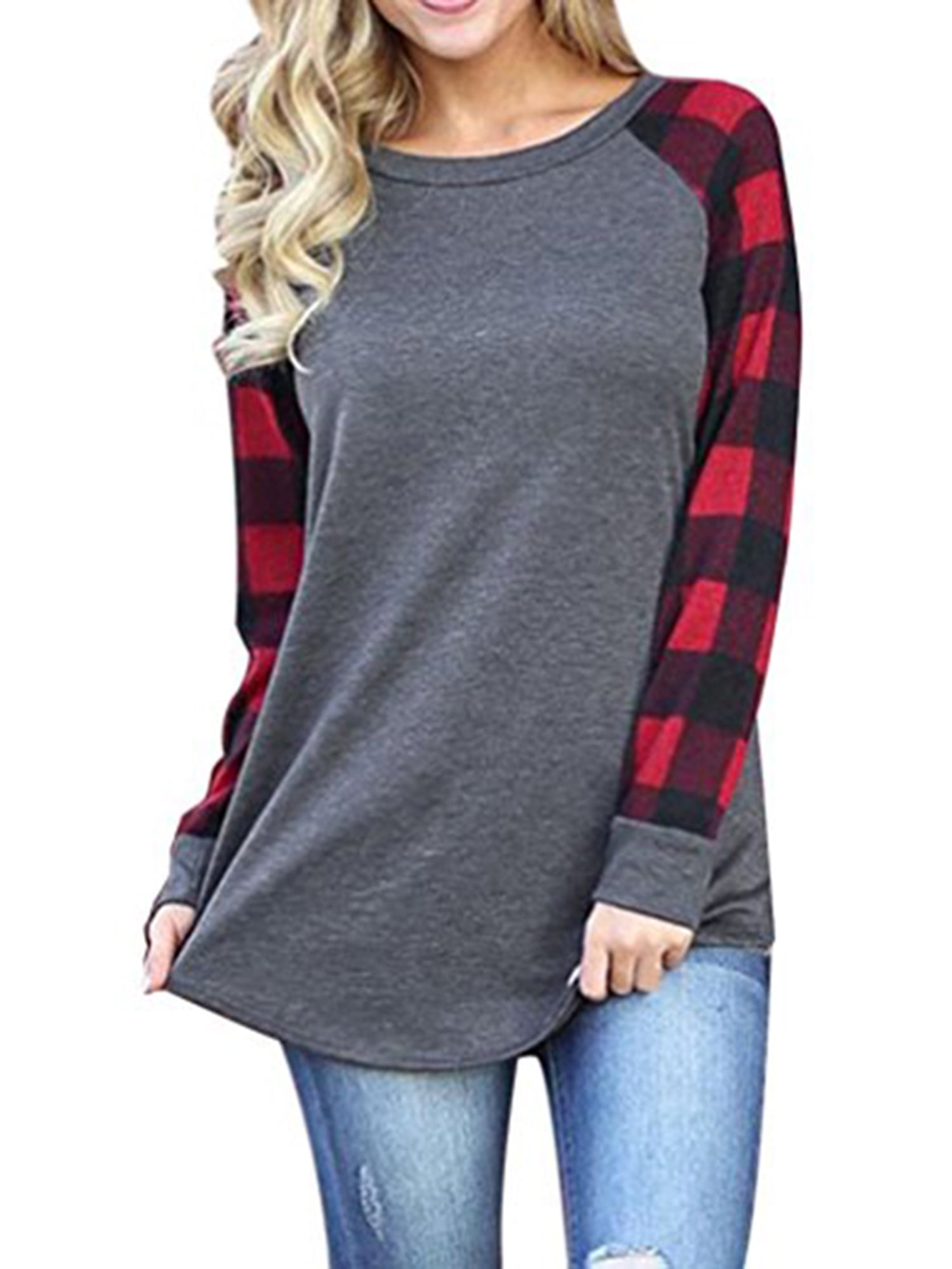 long sleeve dressy tunic tops