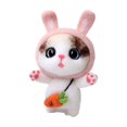 thumbnail image 4 of BEADCEST Bunny Felting Kit Multi Color Wool Kit for DIY Art Craft Enthusiasts Holiday 1 Set, 4 of 8