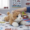 thumbnail image 3 of Hugs and Cuddles Rescue Center 10" Tabby Plush, Ultra-Soft Stuffed Cat, Includes Adoption Certificate, Soft & Huggable, 3 of 6