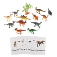 thumbnail image 3 of Montessori Animal Match Language Materials Early Learning Infant Toddlers Animal dinosaur, 3 of 9