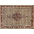 thumbnail image 1 of Ahgly Company Machine Washable Indoor Rectangle Traditional Light French Beige Brown Area Rugs, 5' x 8', 1 of 7