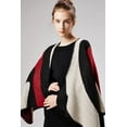 thumbnail image 3 of PIKADINGNIS Women Shawel Wraps Office Beach Poncho Opean Front Sweaters Coat Long Scarf Blanket, 3 of 5