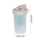 thumbnail image 2 of Botella Agitadora de Proteínas 300ml | Vaso de agua de plástico de mano con escala y agitador incorporado | Tapa abatible a prueba de fugas | Boca ancha fácil de limpiar | Mezclador portátil de, 2 of 5