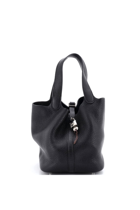 Pre-Owned Picotin Lock Bag Clemence MM By Rebag