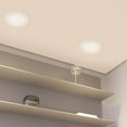 thumbnail image 4 of 203674A-Eglo Lighting-Trago 5 - 5.31 Inch 6W 1 LED Flush Mount-White Finish-White Glass Color, 4 of 10