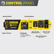 مولد محمول جاهز للاستخدام عن بعد لاسلكي بقوة 3500 واط من Champion Power Equipment مع CO Shield®