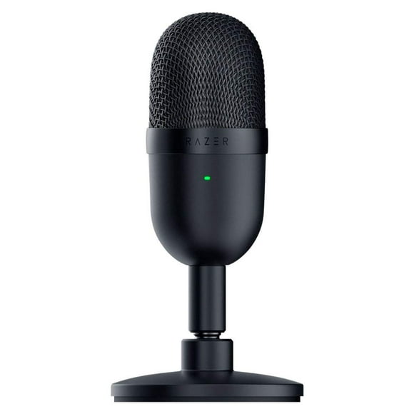 Micrófono ultracompacto para streaming USB Razer Seiren Mini: Resistente a golpes - Negro (Renovado)