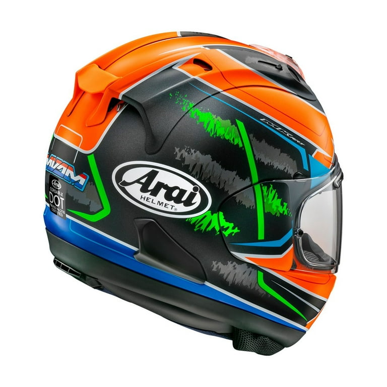 arai Arai Corsair-X Ven Der Mark Motorcycle Helmet Black/Orange