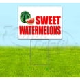 thumbnail image 1 of Sweet Watermelons (18" x 24") Yard Sign, Includes Metal Step Stake, 1 of 6