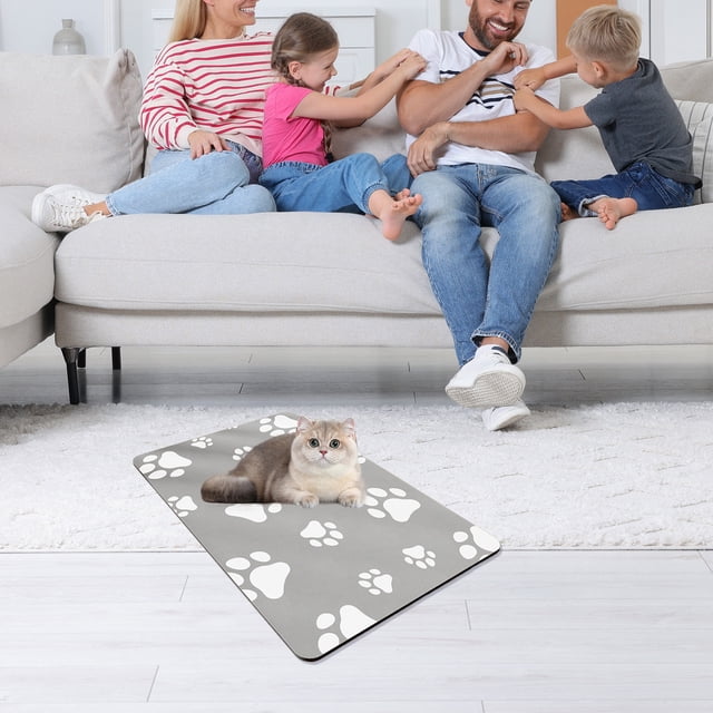 EGNMCR Bathroom Rugs, Rugs for Living Room, Kitchen Rugs Cats Scratch Large-scale Grinding Claw Cats Toys Wear Scratch Dart Scratch Basin One Cats Rattan Weave Cats Sleeping Mat Mat cat mats