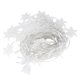 thumbnail image 3 of 4m 96LED Chips Cadena de luces Lámparas de cortina de copo de nieve para decoración festiva de Navidad UE 220V Blanco, 3 of 14
