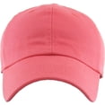 thumbnail image 5 of Classic Unisex Cotton Adjustable Low Crown Baseball Cap – Plain Dad Hat, 5 of 5