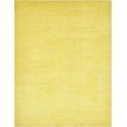 thumbnail image 2 of Unique Loom Solid Gava Collection Area Rug - Solid Gava (9' 10" x 13' 1" Rectangle Yellow), 2 of 5