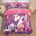 thumbnail image 1 of Tailor Shop Kids Bedding Set for Girls Unicorn Comforter Set Full Girls Bedding, 1 of 8