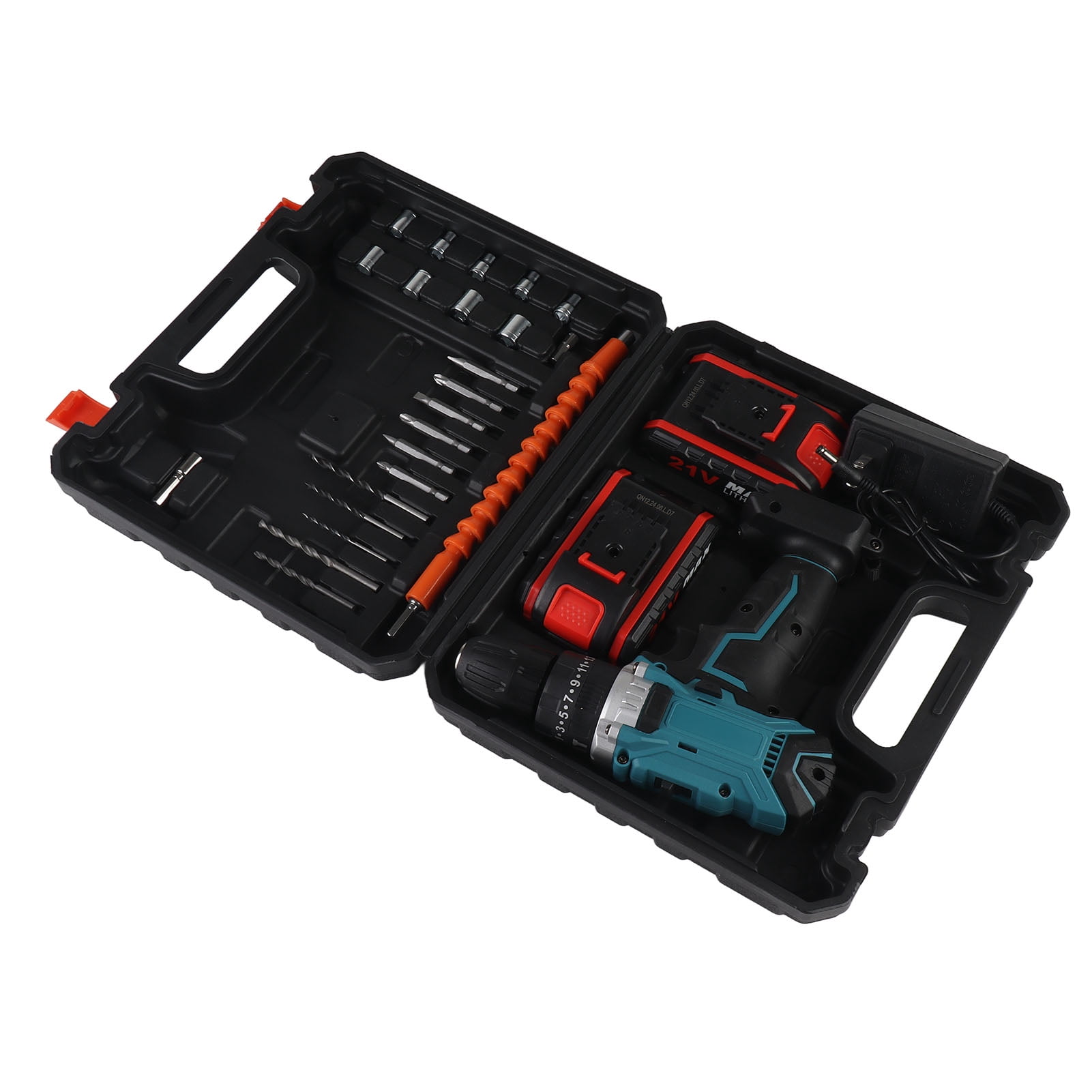 Cordless Electric Hand Drill, Adjustable Fast Charging Electric Hand Drill Lightweight US Plug 110-240V  for Home Repair