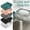 🔥 Stochastic, variant on Soft Gel Soap Sponge and Storage Tray, Heat-Resistant Non-Slip Sink Organizer for Kitchen or Bathroom Countertop, Quick-Drain Design, 4.8x3.9 Inches, Easy to Clean