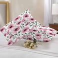 thumbnail image 3 of Pink Flowers Outdoor Pillow Covers Pack of 2 Poppy Watercolor Country Botanical Farmhouse Waterproof Throw Pillow Covers Decorative Cushion Cases for Patio Garden Tent Balcony Couch 20x12 inch, 3 of 8