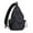 Space Gray, variant on Sling Backpack Canvas Crossbody Hiking Daypack Bag with Anti-theft Pocket