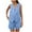 Light Blue, variant on Xuniizn Two Piece Sets for Women Summer, Sleeveless V Neck Button Down Solid Color Waistcoat and Pocket Wide Leg Shorts, Lightweight Soft Comfortable Breathable Casual Sets, S-2XL