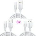 thumbnail image 1 of KINGLEEN - TYPE–C Cable,Fast Charger Cable, High Speed Sync Charger Cord and USB-C Data Cord Wire, 1M 3Pack, 1 of 5
