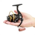 thumbnail image 3 of Carrete de Pesca Giratorio Pequeño Serie 800, Bobina de Metal, Arrastre Máximo de 5 Kg, Señuelo de Hielo, Agua Salada y Dulce, Rueda de Pesca Pequeña., 3 of 5