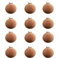 thumbnail image 7 of Herrnalise Velvet Christmas Balls - 12Pcs 3.15 Inch Flocked Christmas Tree Ball Ornaments - Xmas Tree Hanging Ornaments Handmade Flocked Velvet Ornaments for Christmas Home Decor,BLack, 7 of 7