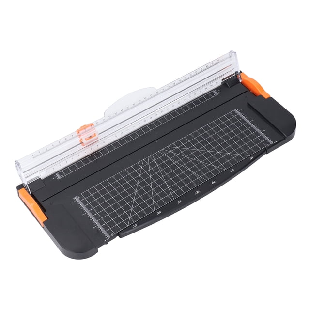 Cortador De Papel A4 Para Manualidades, Seguro Y Fácil De Reemplazar, Cortador De Papel Portátil De 12 Pulgadas Con Regla Lateral Para Manualidades
