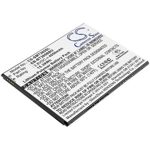 Battery for Samsung Galaxy Tab Active 2 8.0 SM-T360 T365 EB-BT365BBC EB-BT365BBE