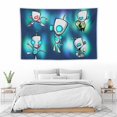 thumbnail image 5 of Gir Robot Invader Zim Tapestry Luxury Wall Hanging Tapestries Decoration For Living Room Bedroom Dormitory Mural Blanket Wall Art Tapestry, 5 of 8
