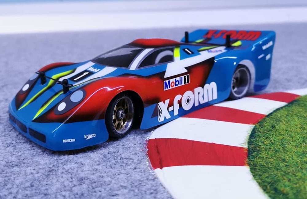 X Form Body In Lexan Transparent 1 28 Unpainted For Mini Z Atomic Gl Racing Walmart Com Walmart Com