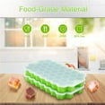 thumbnail image 5 of Yuedong Tray Foldable Color: White Purple Yellow Green 37 Grids Honeycomb With Removable Lids Home Kitchen Silica Ice Cube Trays, 5 of 7