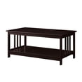 thumbnail image 3 of Convenience Concepts Mission Table Basse, Fini Bois Espresso, 3 of 6