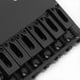 thumbnail image 5 of Puente de cenicero de 6 selletas para guitarra eléctrica Tele negro yuxing, 5 of 5
