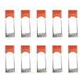 thumbnail image 1 of BELOVING 10 Pieces Downlight Panel Lamp Spring Clip Bracket Professional LED Recessed Orange, 1 of 10