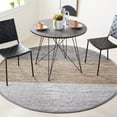 thumbnail image 2 of SAFAVIEH Vintage Leather Abraham Neapolitan Area Rug, Grey/Beige, 7' x 7' Round, 2 of 10