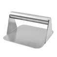 thumbnail image 2 of Grill Accessories for Outdoor Grill Stainless Steel Burger Press, Burger Press with Handle for Flat Top Grill Cooking, Grill Accessories for Steak Making, Rust and Easy To Clean, 2 of 8